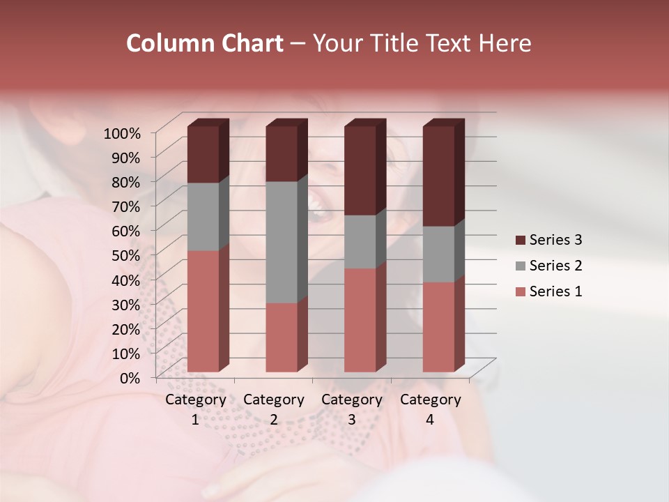People Beautiful Bouquet PowerPoint Template