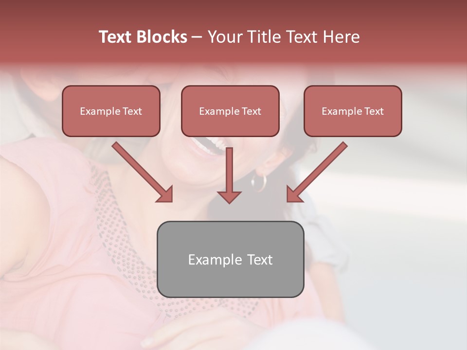 People Beautiful Bouquet PowerPoint Template