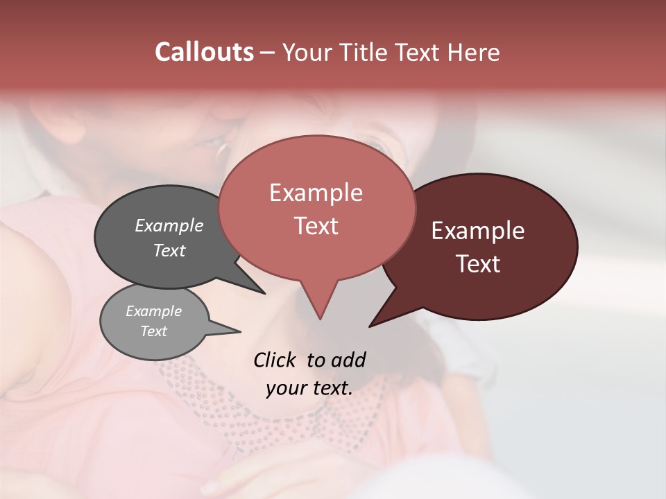 People Beautiful Bouquet PowerPoint Template