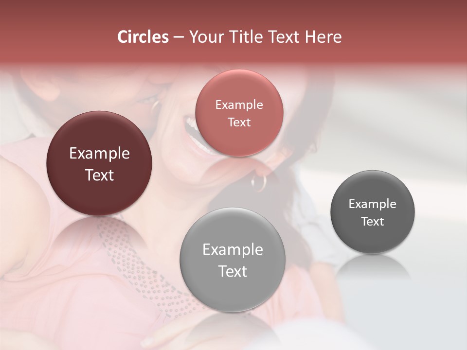 People Beautiful Bouquet PowerPoint Template