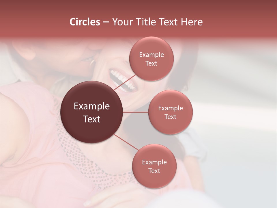 People Beautiful Bouquet PowerPoint Template