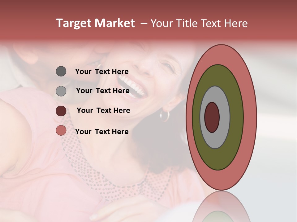 People Beautiful Bouquet PowerPoint Template