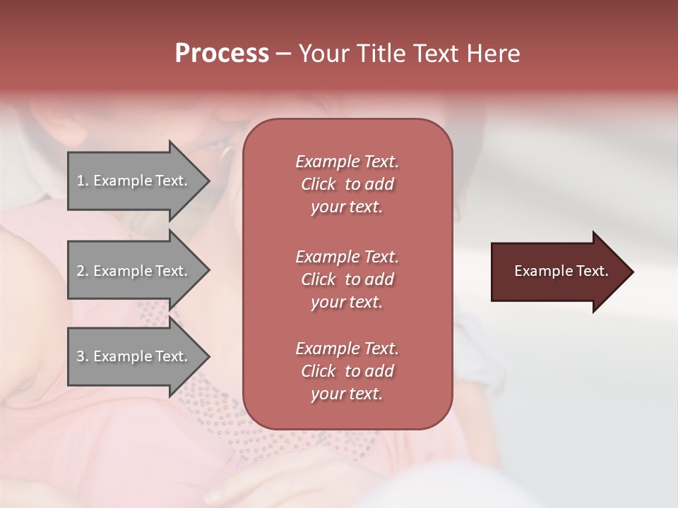 People Beautiful Bouquet PowerPoint Template