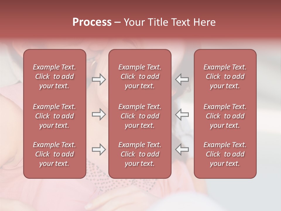 People Beautiful Bouquet PowerPoint Template