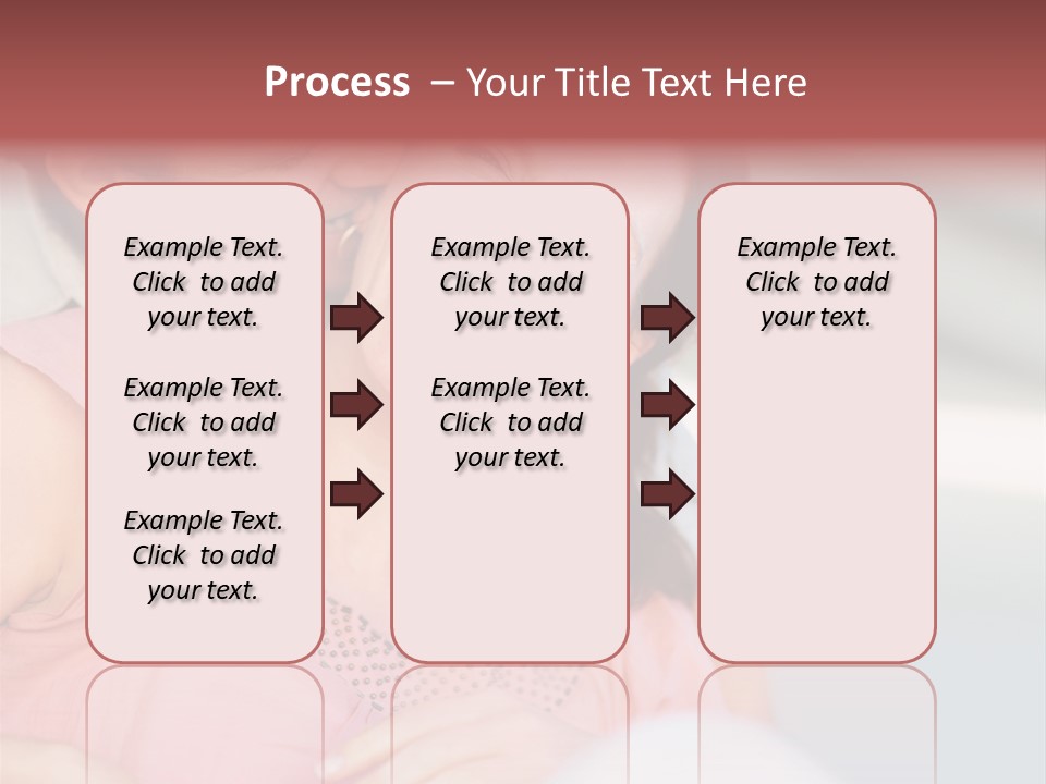 People Beautiful Bouquet PowerPoint Template