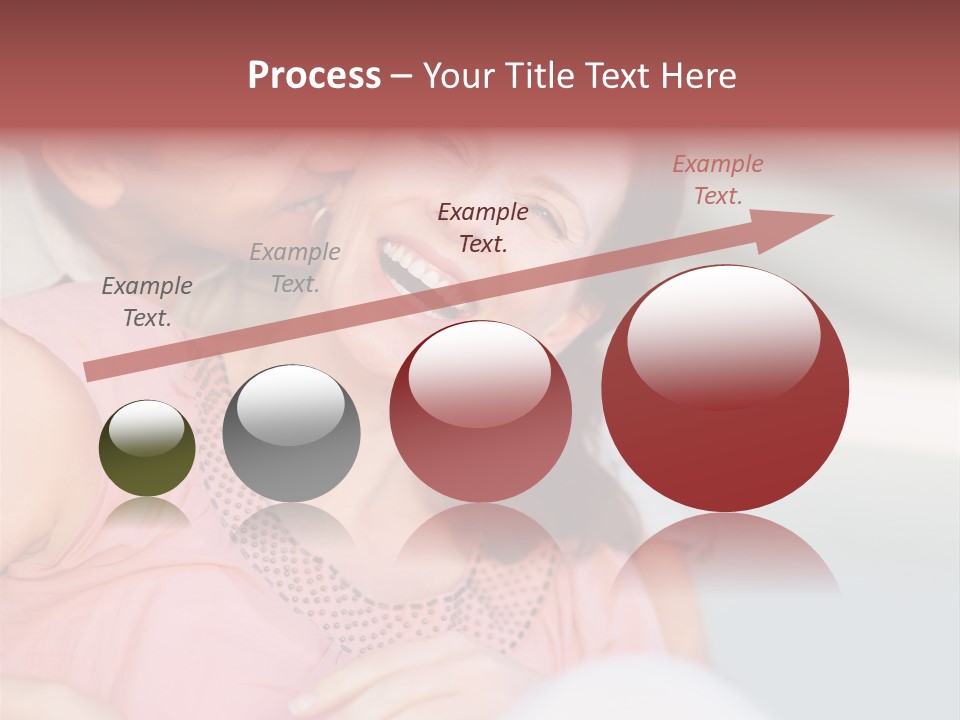 People Beautiful Bouquet PowerPoint Template