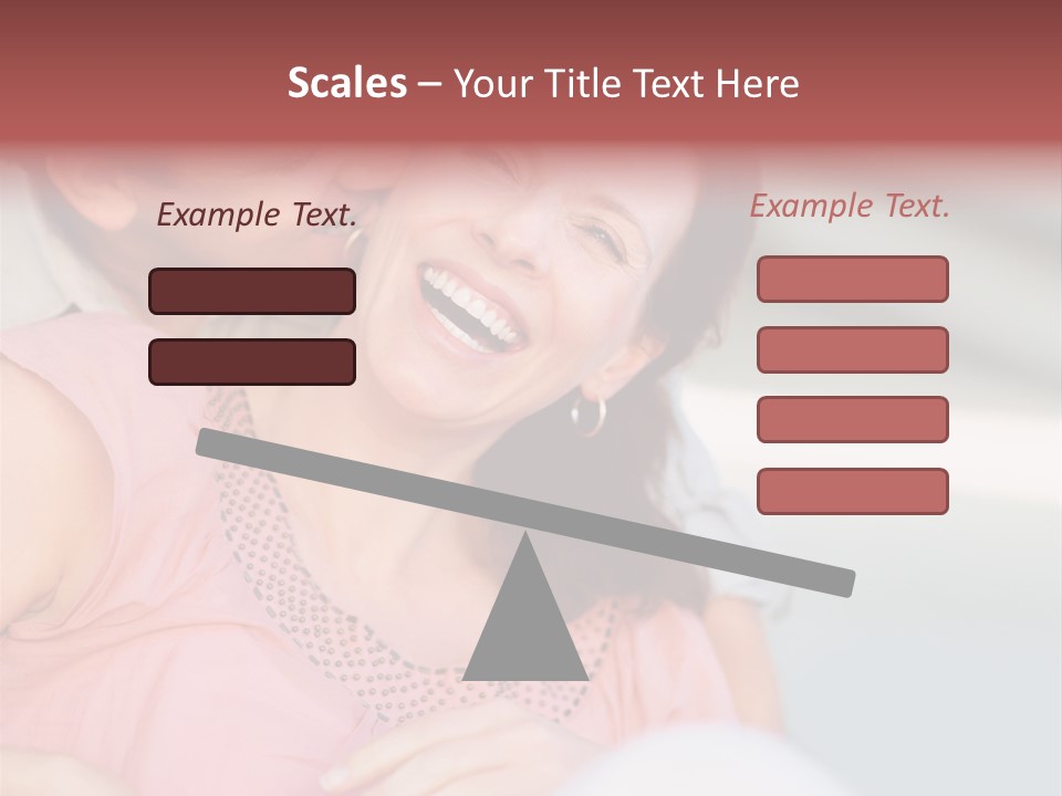 People Beautiful Bouquet PowerPoint Template