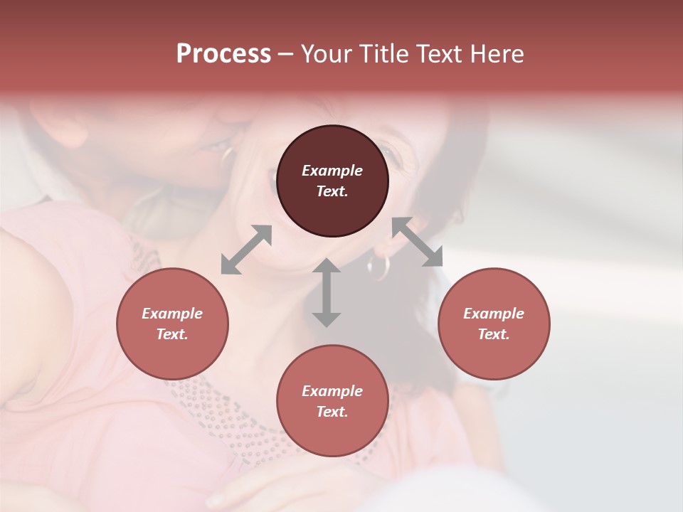 People Beautiful Bouquet PowerPoint Template