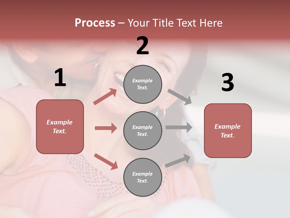 People Beautiful Bouquet PowerPoint Template