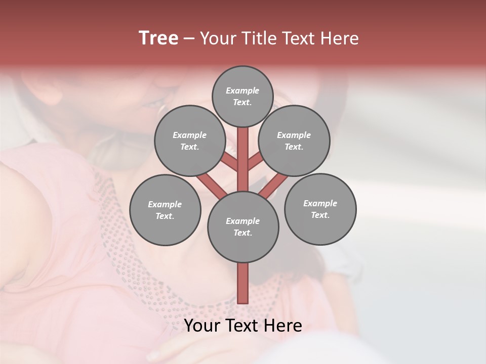 People Beautiful Bouquet PowerPoint Template