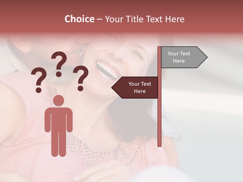 People Beautiful Bouquet PowerPoint Template