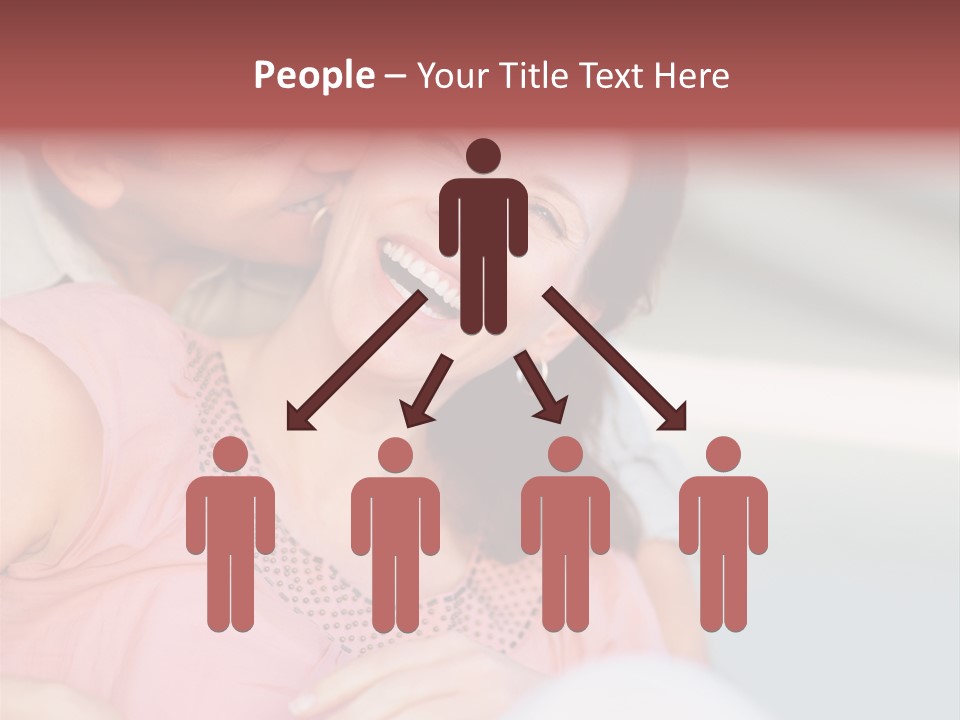 People Beautiful Bouquet PowerPoint Template