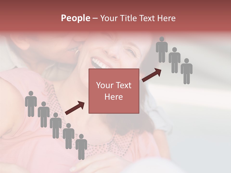 People Beautiful Bouquet PowerPoint Template