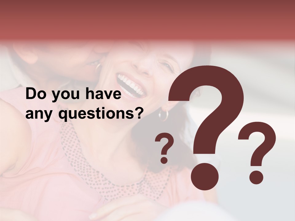 People Beautiful Bouquet PowerPoint Template