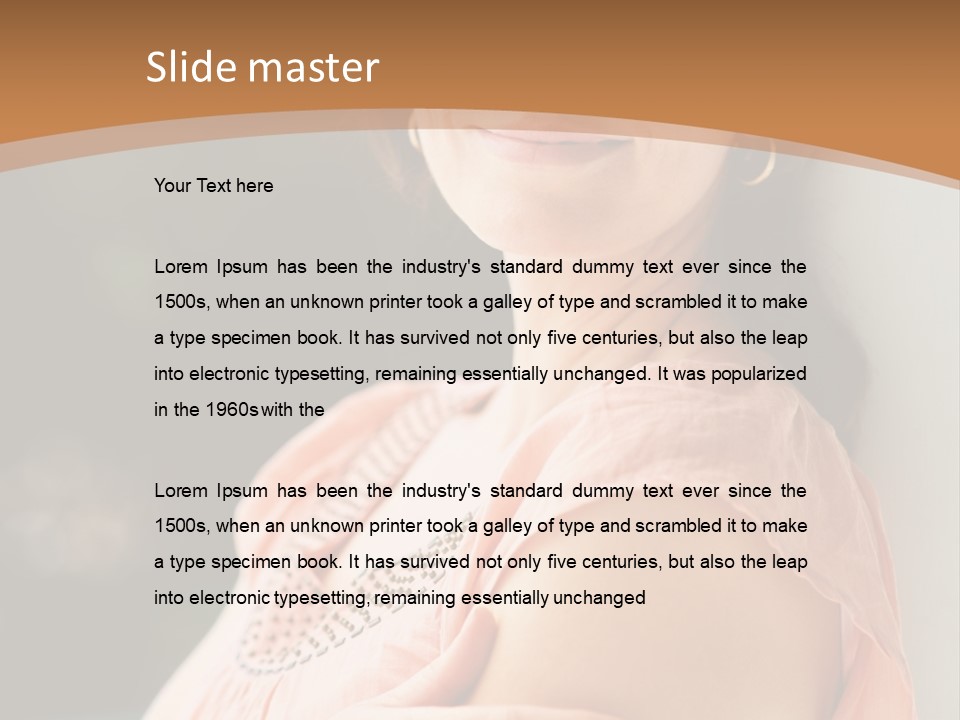 Sunny Sad Sea PowerPoint Template