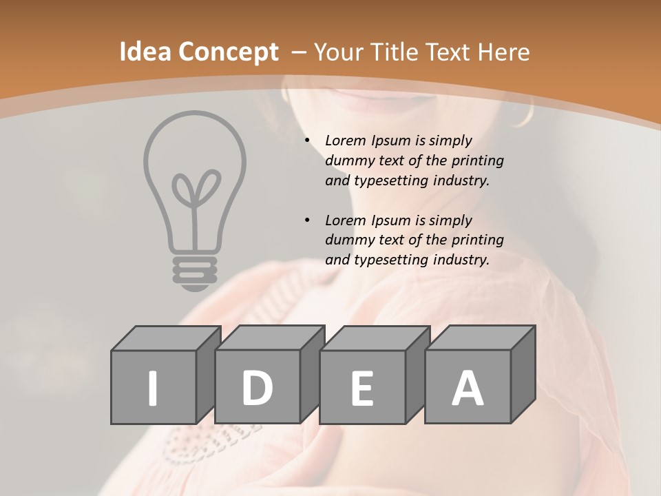 Sunny Sad Sea PowerPoint Template