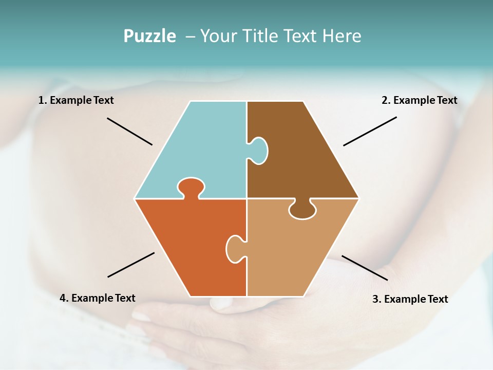 Edible Close Black PowerPoint Template