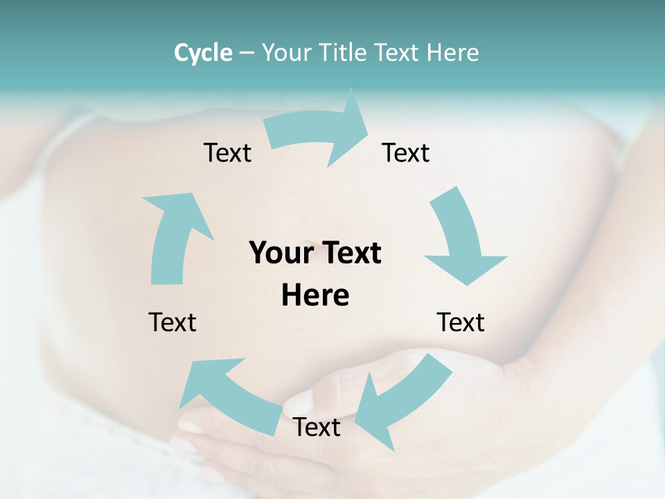 Edible Close Black PowerPoint Template