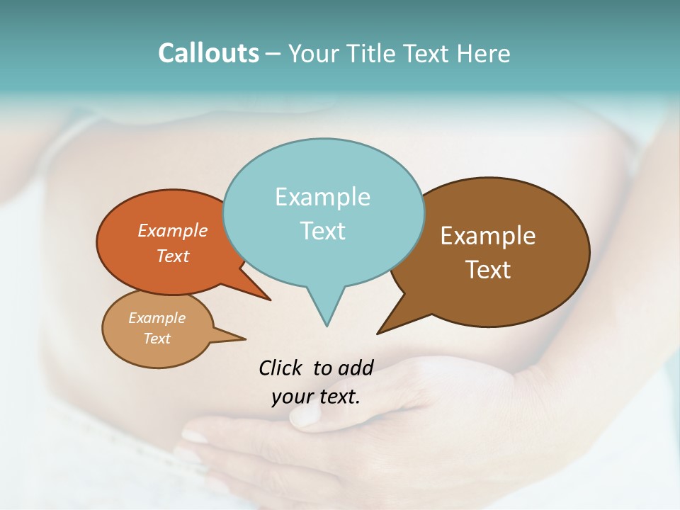 Edible Close Black PowerPoint Template