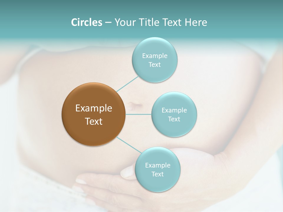 Edible Close Black PowerPoint Template