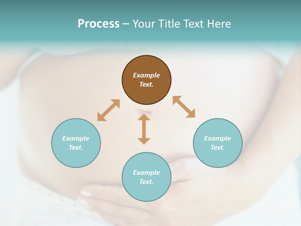 Edible Close Black PowerPoint Template
