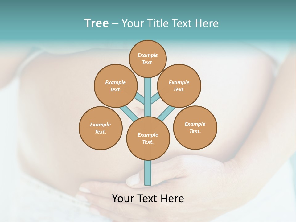 Edible Close Black PowerPoint Template