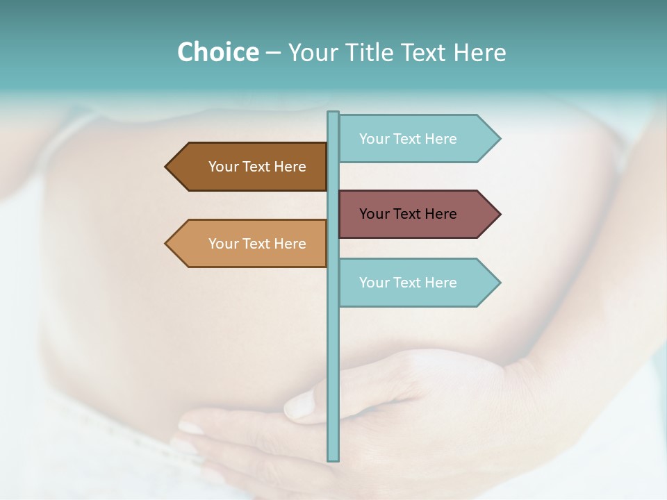 Edible Close Black PowerPoint Template