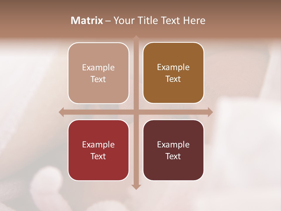 Face Healthy Mother PowerPoint Template