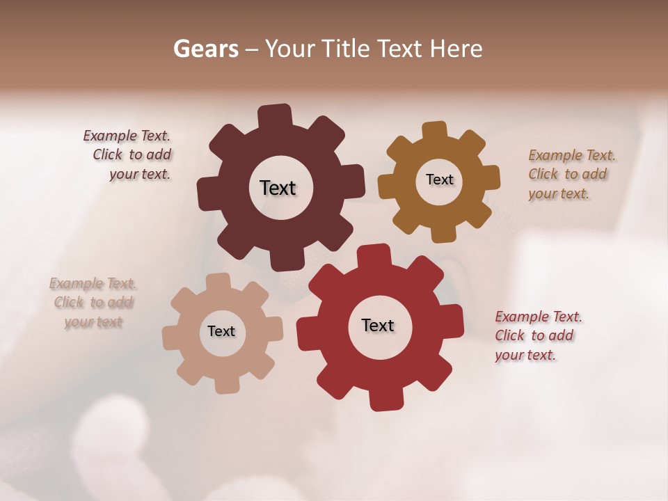 Face Healthy Mother PowerPoint Template