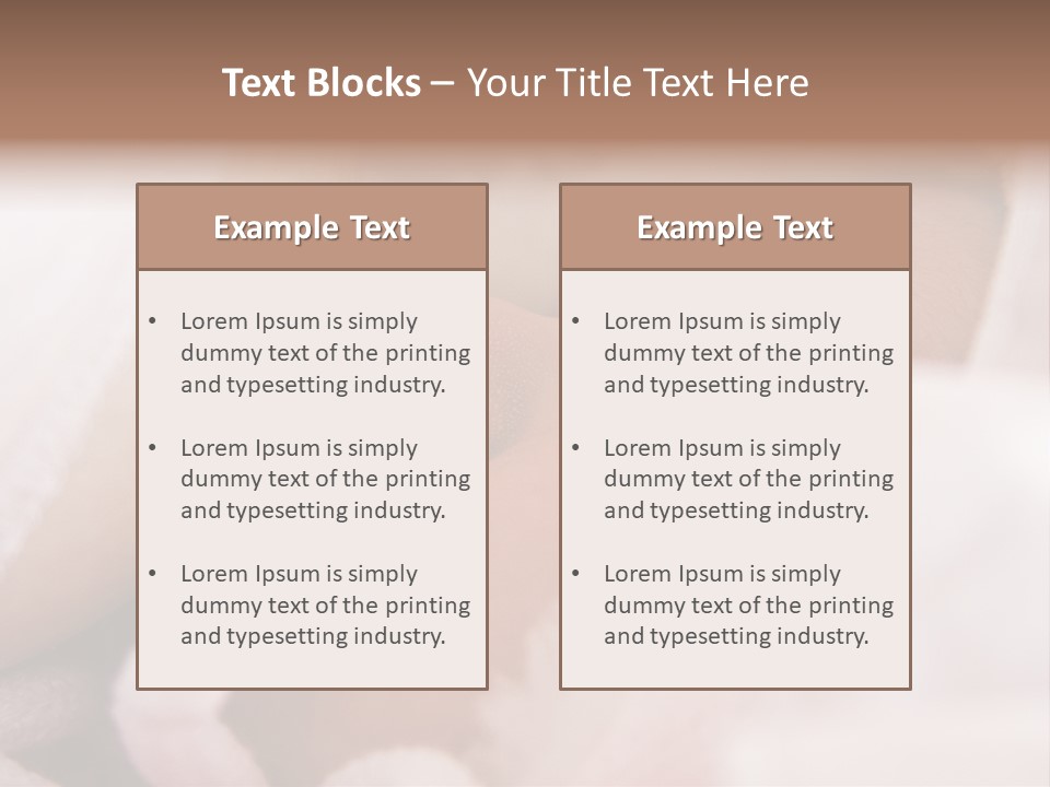 Face Healthy Mother PowerPoint Template