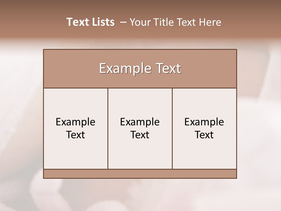 Face Healthy Mother PowerPoint Template