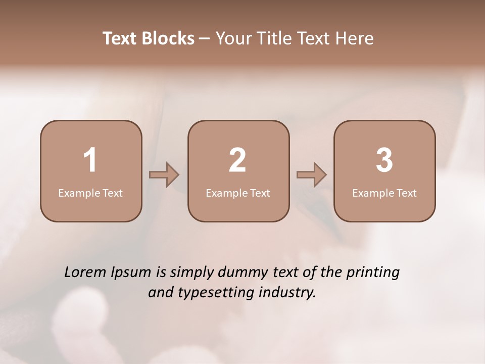 Face Healthy Mother PowerPoint Template
