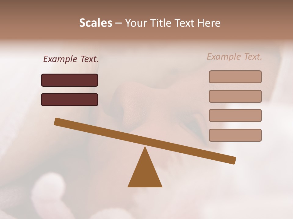 Face Healthy Mother PowerPoint Template