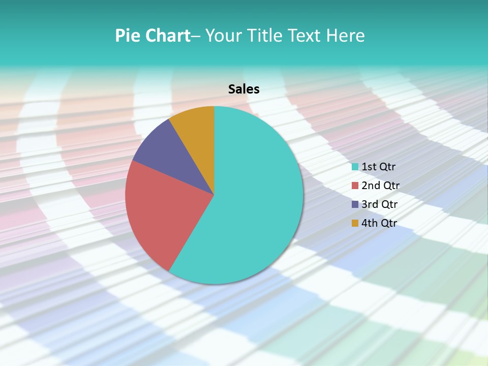 Looking Papers Color PowerPoint Template