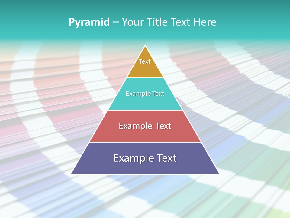 Looking Papers Color PowerPoint Template