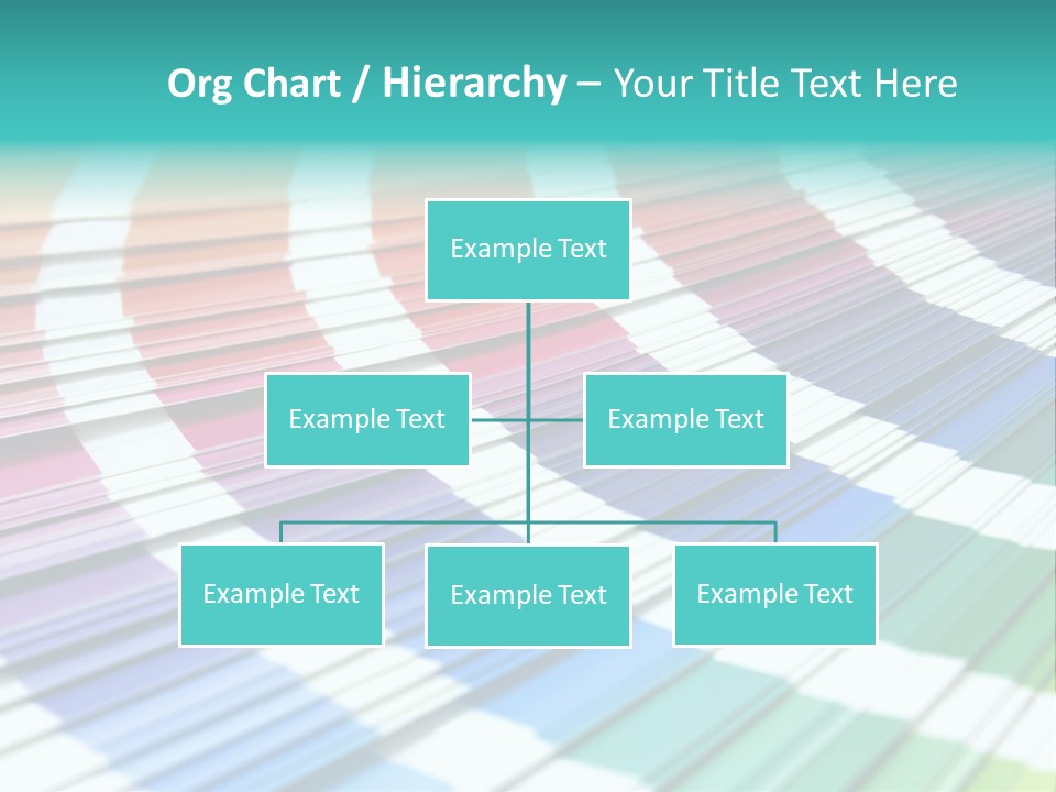 Looking Papers Color PowerPoint Template