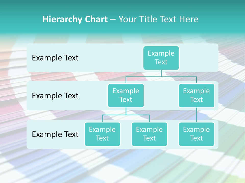 Looking Papers Color PowerPoint Template