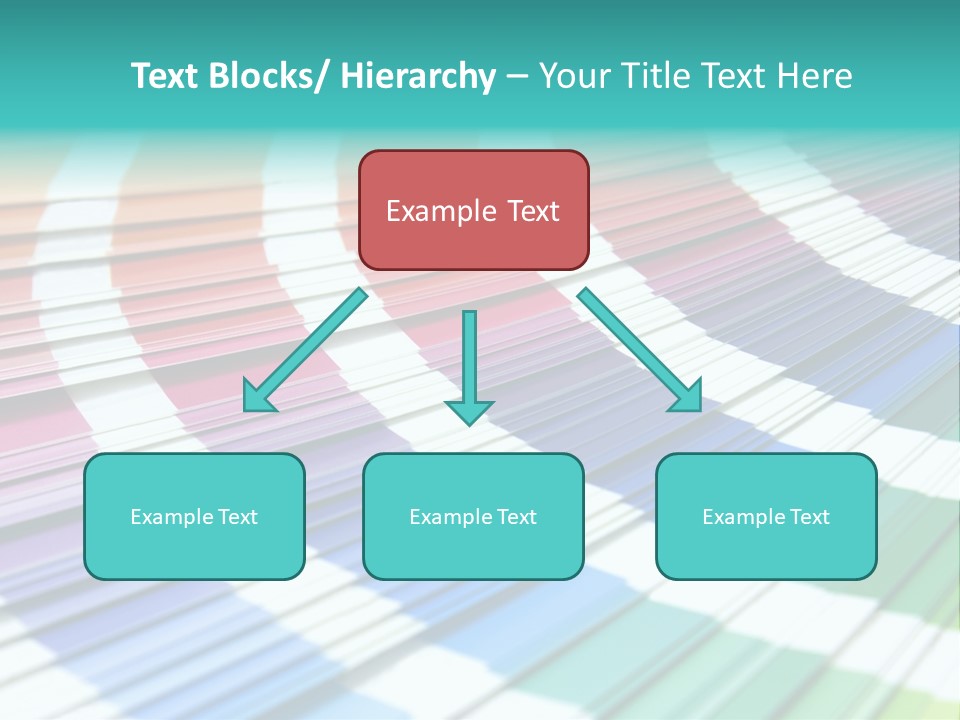 Looking Papers Color PowerPoint Template