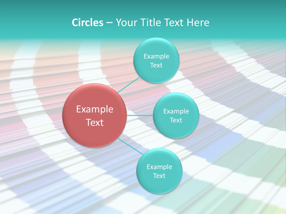 Looking Papers Color PowerPoint Template