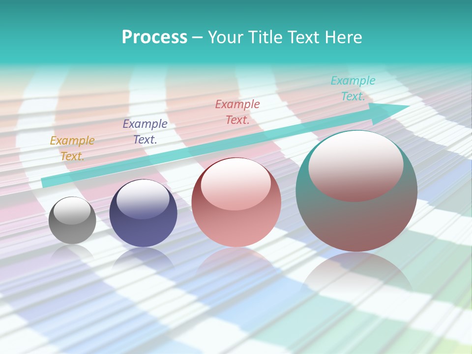 Looking Papers Color PowerPoint Template