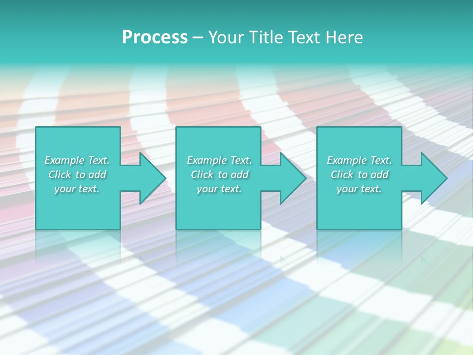 Looking Papers Color PowerPoint Template