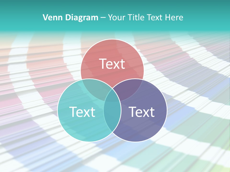 Looking Papers Color PowerPoint Template