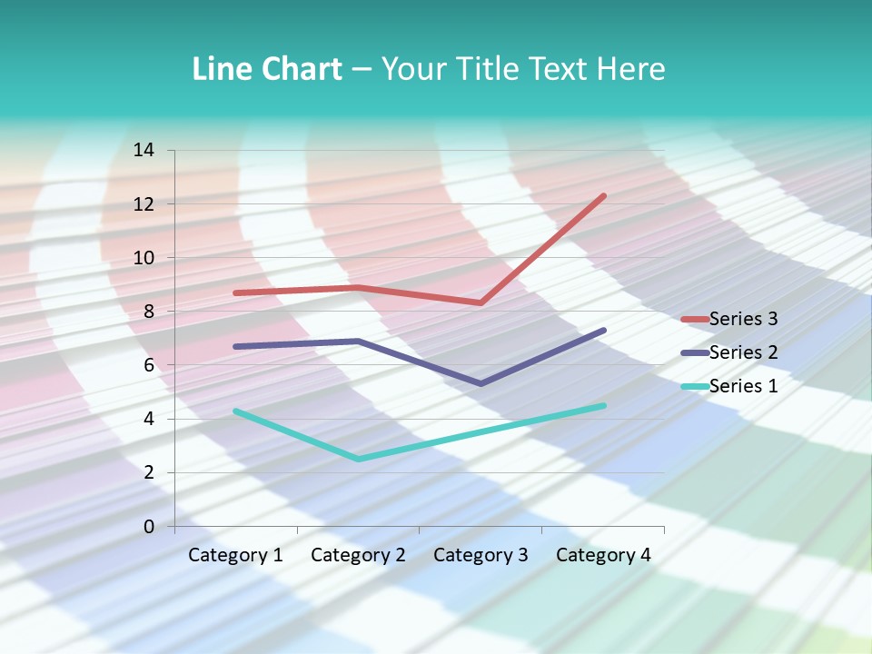 Looking Papers Color PowerPoint Template