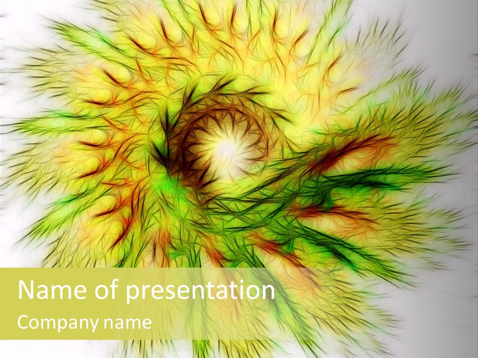 Creativity Illustration Graphic PowerPoint Template