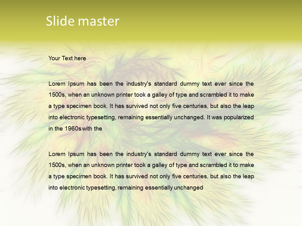 Creativity Illustration Graphic PowerPoint Template