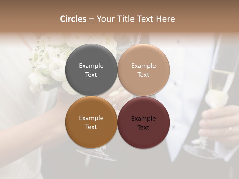People Beautiful Bouquet PowerPoint Template