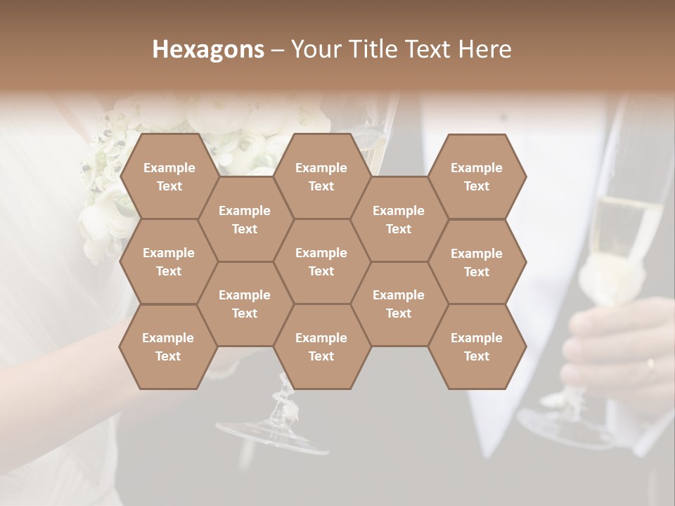 People Beautiful Bouquet PowerPoint Template