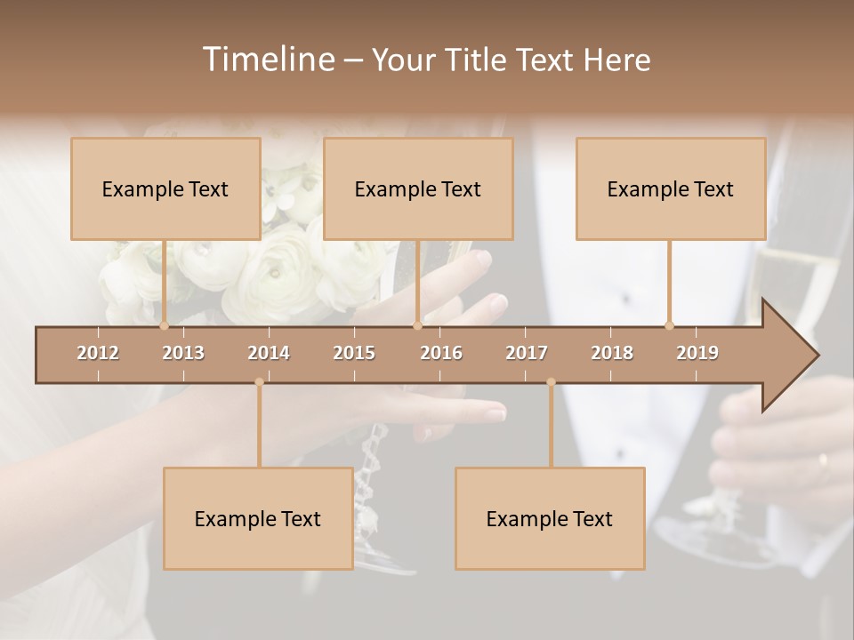 People Beautiful Bouquet PowerPoint Template