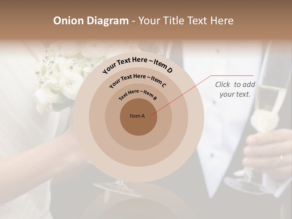 People Beautiful Bouquet PowerPoint Template