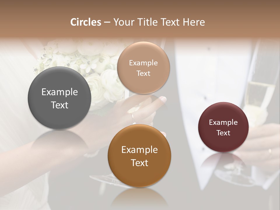 People Beautiful Bouquet PowerPoint Template